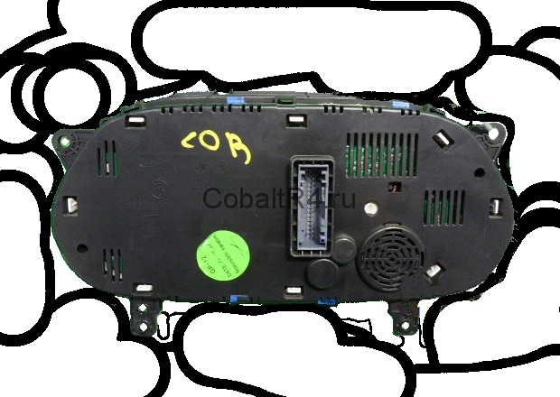 Приборная панель Chevrolet Cobalt комплектации LT с динамиком на обратной стороне.
